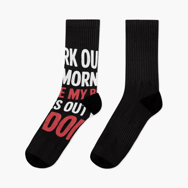 Item preview, I Workout In Morning Gym Exercise Fitness Women Men designed and sold by OlafLica.