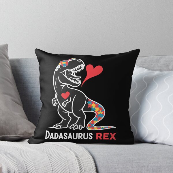 Item preview, Dadasaurus Rex Autism Awareness Proud Dad Father's Day designed and sold by ValerieRodrigue.
