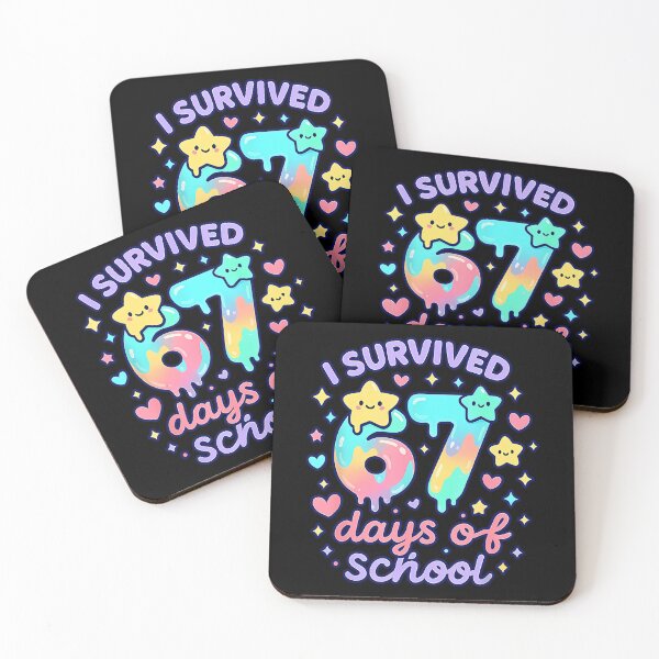 Item preview, 67 67 Meme School Classic of Funny Teacher Days Survived I Student designed and sold by SteveSaccoro.