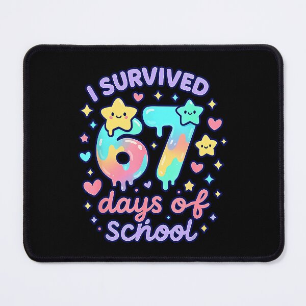Item preview, 67 67 Meme School Classic of Funny Teacher Days Survived I Student designed and sold by SteveSaccoro.