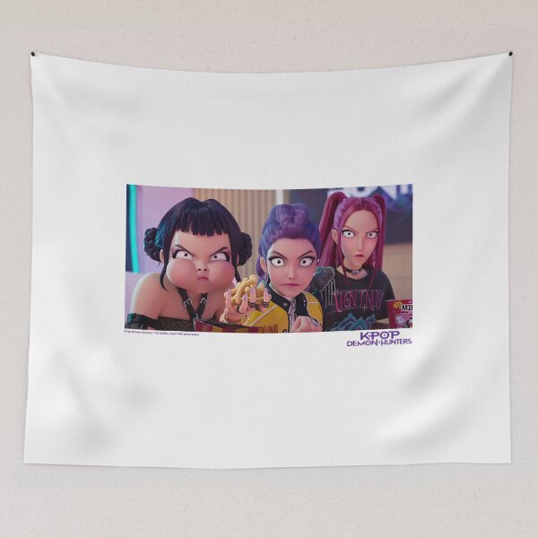Item preview, Kpop Demon Hunters Huntrix Interrupted Snack Time  designed and sold by darronaselz.