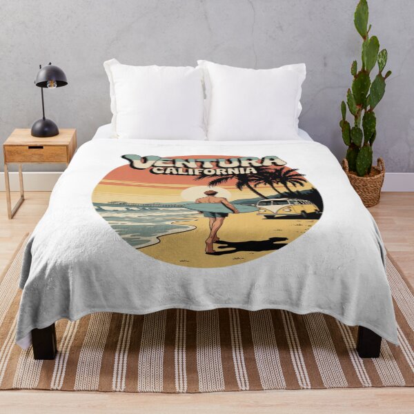 Item preview, Ventura California Retro Surf Sunset Design designed and sold by CircinusStore.