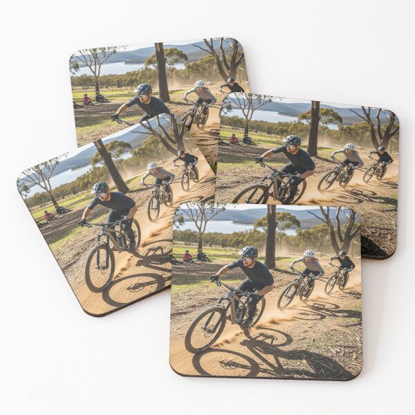 Item preview, Trail Blazers Tear Through Bush Wilderness and Lake. designed and sold by Hinson MTB Visuals.