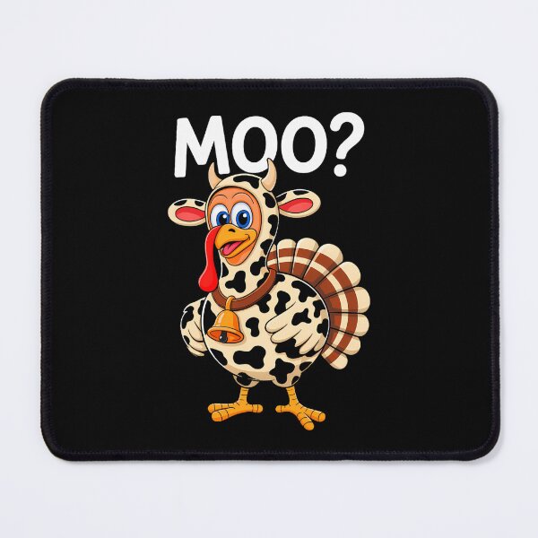 Item preview, Cow Thanksgiving Festive Day Holiday Funny 90s Turkey Moo designed and sold by rebeccathanuos.