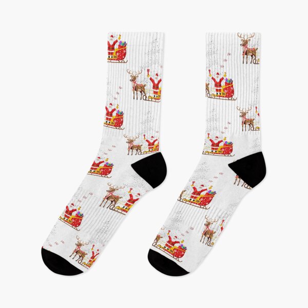 Artikelvorschau, Frohe Weihnachten mit dem Weihnachtsmann. entworfen und verkauft von Dinasshop.
