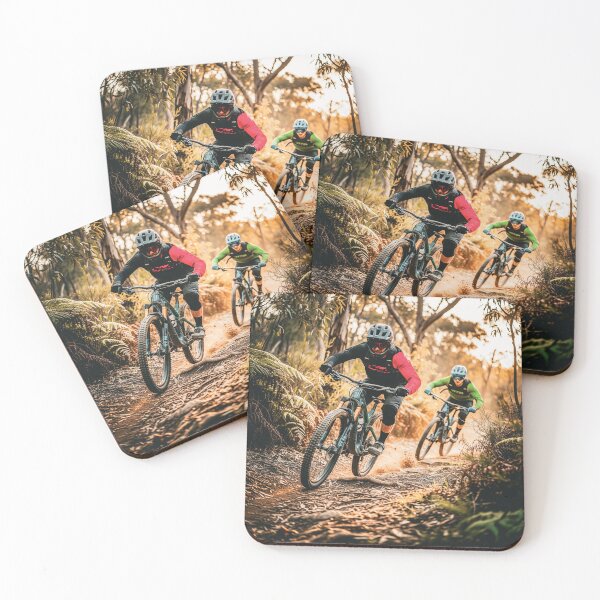 Item preview, Extreme MTB Duo Shreds Harsh Outback Terrain. designed and sold by Hinson MTB Visuals.
