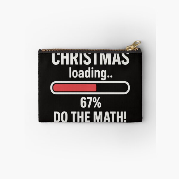 Item preview, Christmas Loading 67% – Funny Holiday Meme | Do The Math | Geek & Tech Christmas Design designed and sold by FrameFlow.