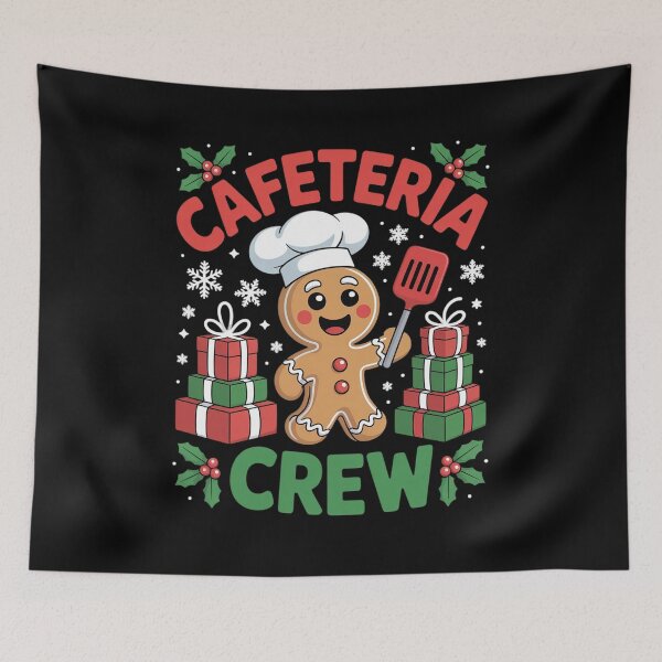 Item preview, Cafeteria Crew Gingerbread Lunch Lady Worker Xmas designed and sold by marcusry.