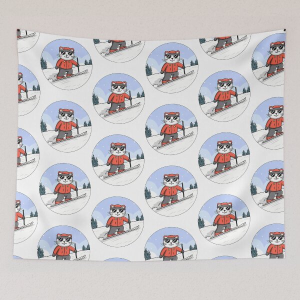 Item preview, Cat Skiing designed and sold by raylie-mcalpin.