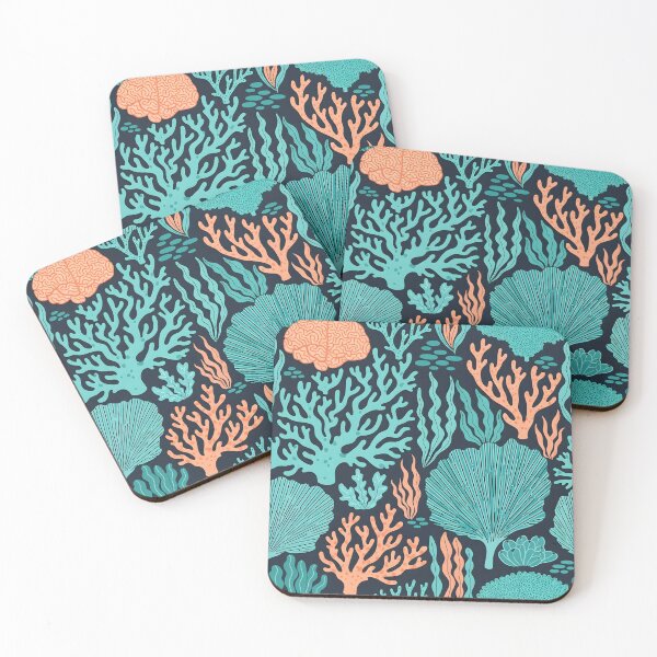 Item preview, Coral Garden designed and sold by Kaleidoscope Print.