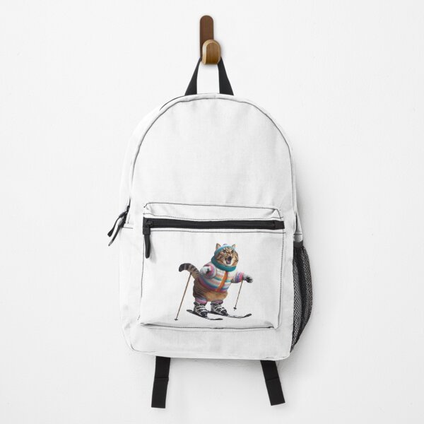 Item preview, Winter Ski Cat designed and sold by raylie-mcalpin.