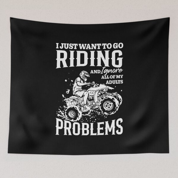 Item preview, I Just Want To Go Riding designed and sold by DanielleTonia.