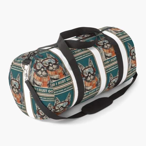 Item preview, Skiing The Meowtains Are Calling And I Must Go Cat designed and sold by raylie-mcalpin.