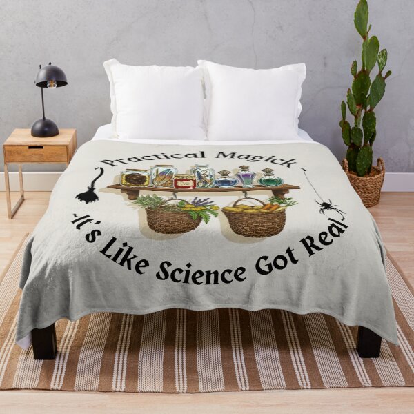Item preview, Practical Magick – Witchy Potion Shelf & Science Meme Design designed and sold by headpossum.