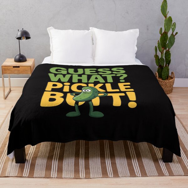 Item preview, Guess What Pickle Butt! Cucumber Meme Pickle Joke designed and sold by OlafLica.
