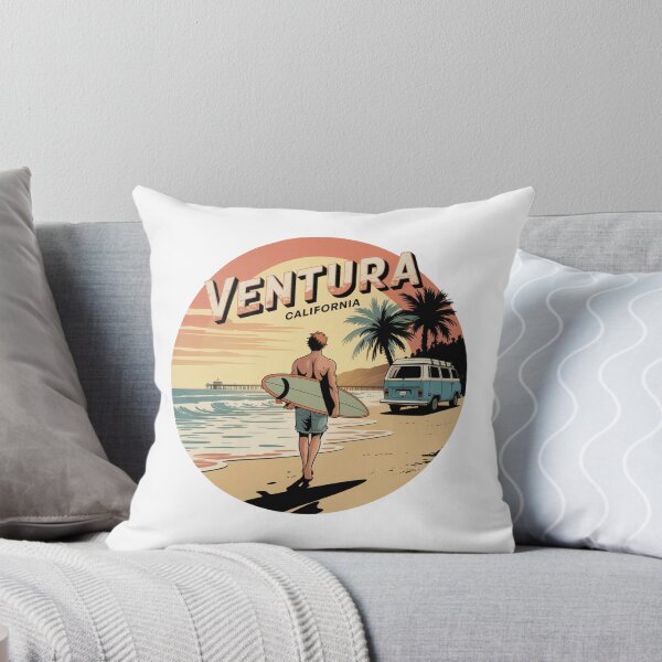 Item preview, Ventura California Retro Surf Coast Design designed and sold by CircinusStore.