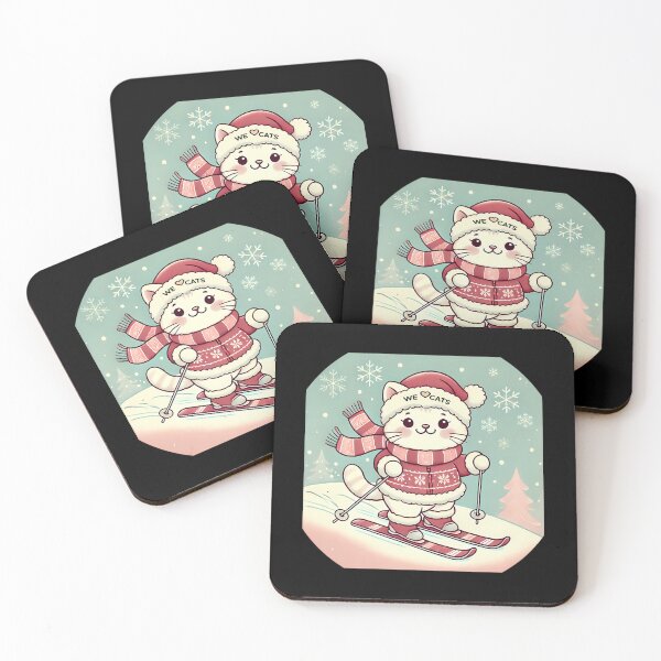Item preview, Skiing The Meowtains Are Calling And I Must Go Cat designed and sold by raylie-mcalpin.