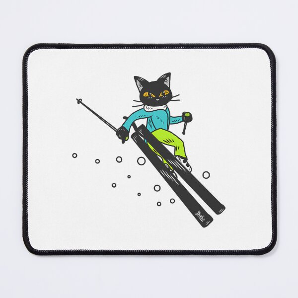 Item preview, Skiing The Meowtains Are Calling And I Must Go Cat designed and sold by raylie-mcalpin.