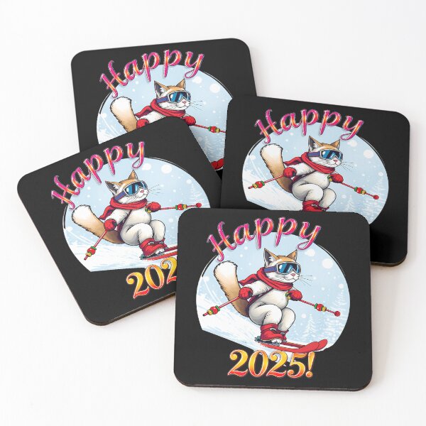 Item preview, Skiing Cat Winter Sports Funny Kitten Pack designed and sold by raylie-mcalpin.