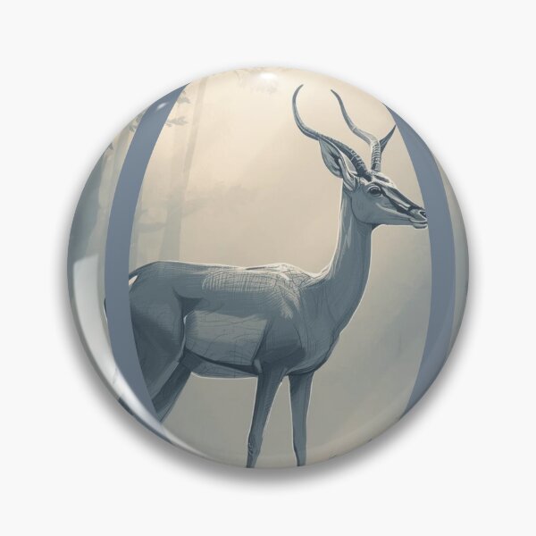 Item preview, Ethereal Gazelle Forest Focus – Symbolic Perception designed and sold by SavannaStrikes.