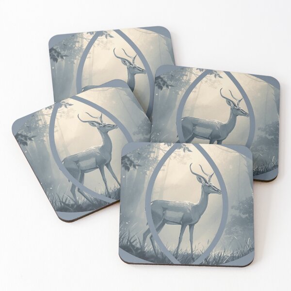 Item preview, Ethereal Gazelle Forest Focus – Symbolic Perception designed and sold by SavannaStrikes.