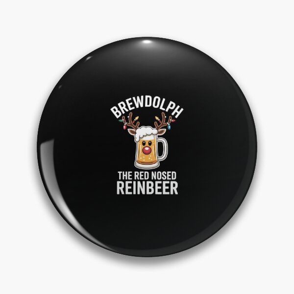 Item preview, Brewdolph Reinbeer Christmas Beer Funny designed and sold by marcusry.