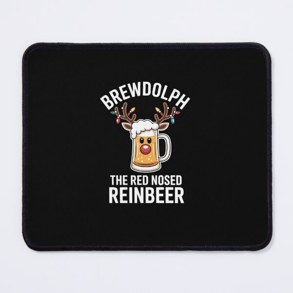 Item preview, Brewdolph Reinbeer Christmas Beer Funny designed and sold by marcusry.