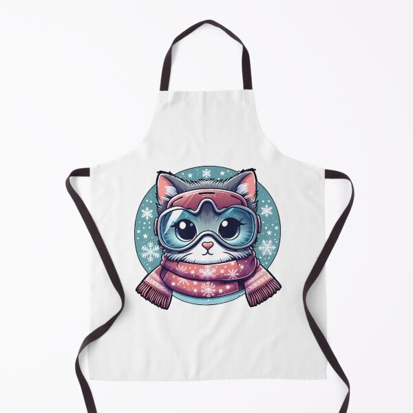 Item preview, Skiing Cat Winter Sports Funny Kitten Pack designed and sold by raylie-mcalpin.