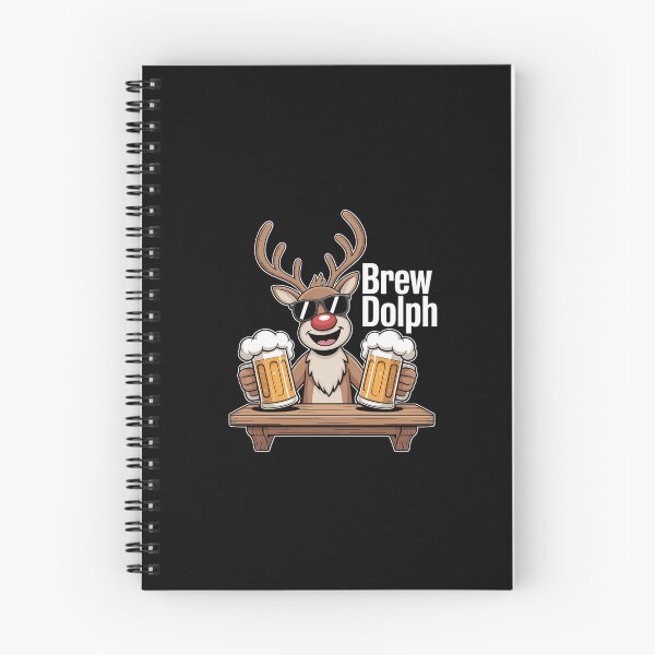 Item preview, Brew Dolph Funny Rudolph Christmas Holiday designed and sold by khorbiasieno.