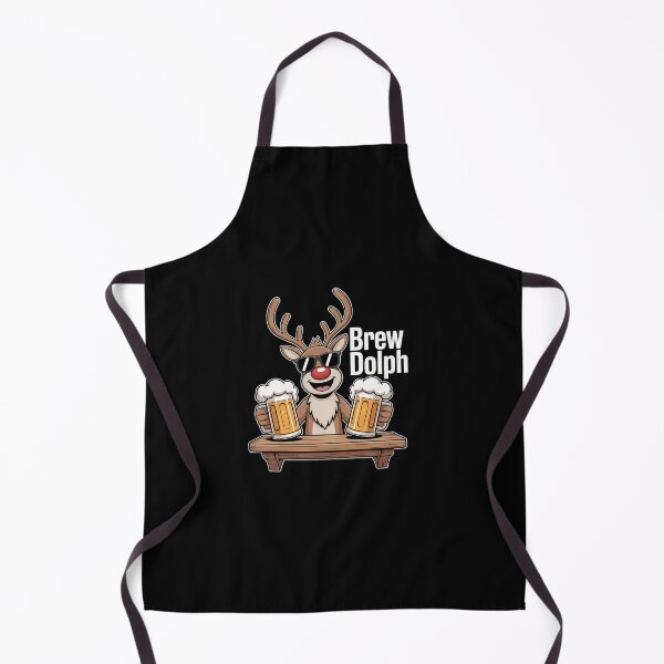 Item preview, Brew Dolph Funny Rudolph Christmas Holiday designed and sold by khorbiasieno.