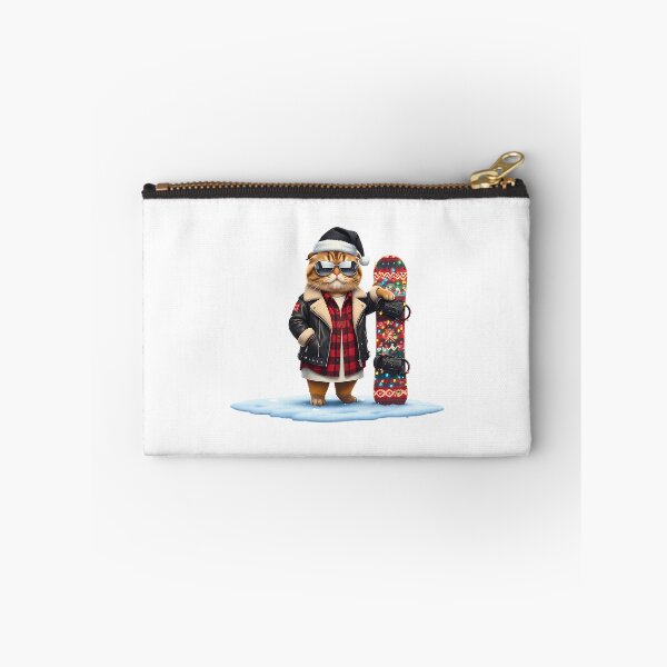 Item preview, Cool Snowboarding Cat designed and sold by raylie-mcalpin.