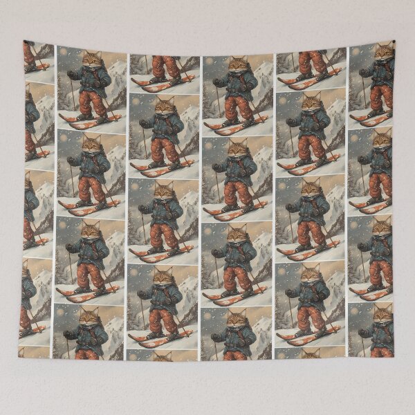 Item preview, Cat Ski - Mountain Scenery designed and sold by raylie-mcalpin.