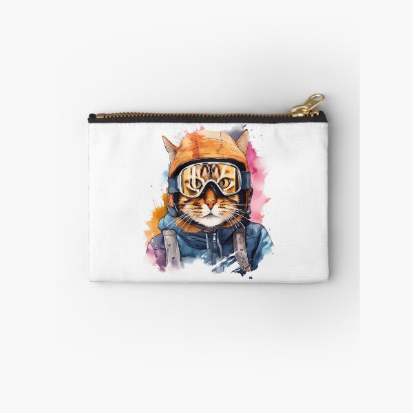Item preview, Ski Cat In Ski Googles designed and sold by raylie-mcalpin.
