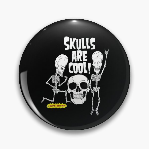 Item preview, Beavis and Butt-Head Skeletons Skulls Are Coo designed and sold by sauruscreated.