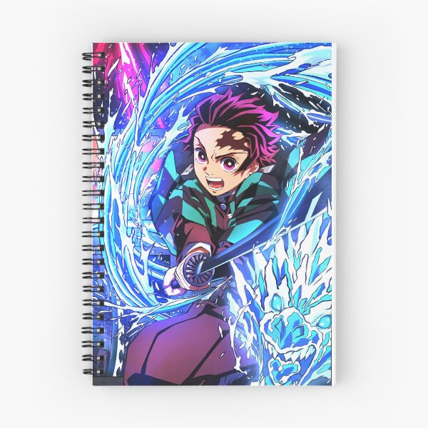 Item preview, Tanjiro Kamado Water Breathing Form | Demon Slayer Anime Art designed and sold by PosterFuel.