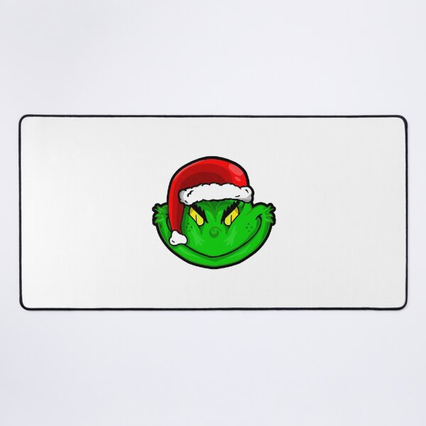 Item preview, Grinch Santa Face – Mischievous Green Christmas Cartoon Design designed and sold by juniaheneili.