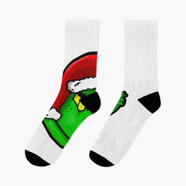Item preview, Grinch Santa Face – Mischievous Green Christmas Cartoon Design designed and sold by juniaheneili.