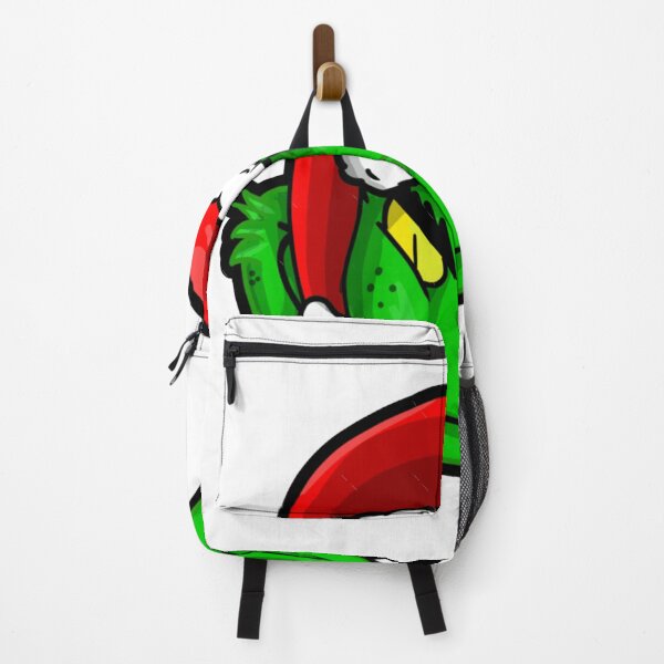Item preview, Grinch Santa Face – Mischievous Green Christmas Cartoon Design designed and sold by juniaheneili.