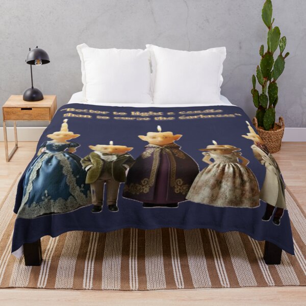Item preview, Candle Family with Inspirational Quote – Better to Light a Candle designed and sold by DroolWorthyUS.