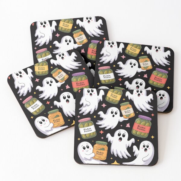 Item preview, Ghost Canned Pickles Cute Ghost Pickle Jar Canning Season designed and sold by OlafLica.