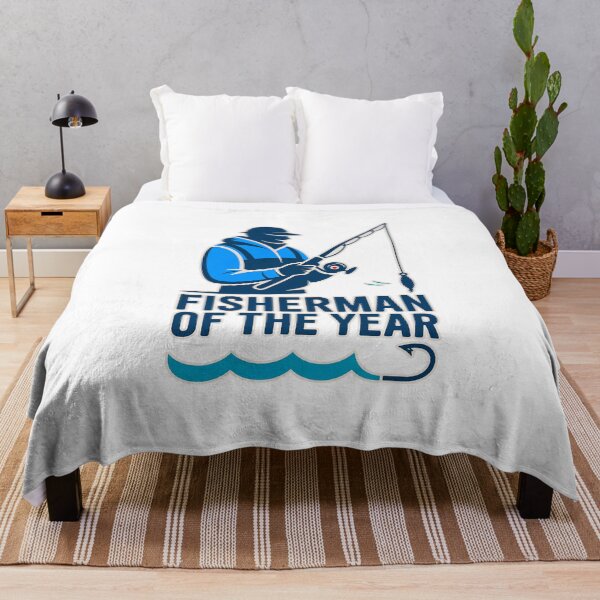 Item preview, Fisherman of the Year – Perfect End-of-Year Gift Christmas Shirt designed and sold by RedCircleArt.