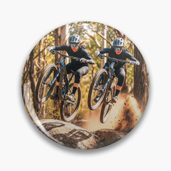 Item preview, Fearless Duo Shreds Rock and Root. designed and sold by Hinson MTB Visuals.