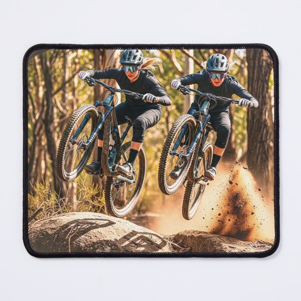 Item preview, Fearless Duo Shreds Rock and Root. designed and sold by Hinson MTB Visuals.