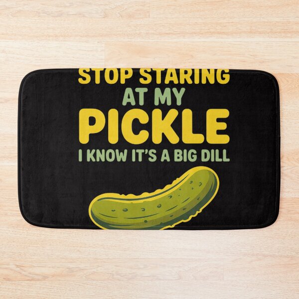 Item preview, Food Stop Staring At My Pickle Pickles designed and sold by OlafLica.