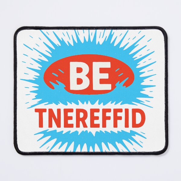 Item preview, Be Different – Retro Distorted Text Burst designed and sold by the-dovlat.