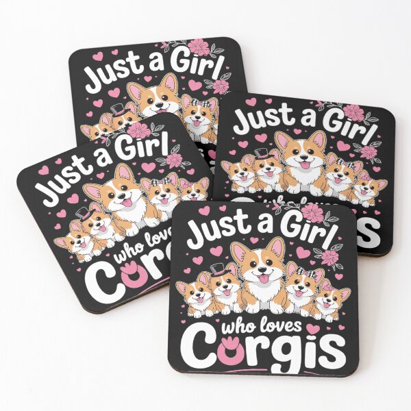 Item preview, Just a Girl who Loves Corgis1  designed and sold by MyzoToyota.