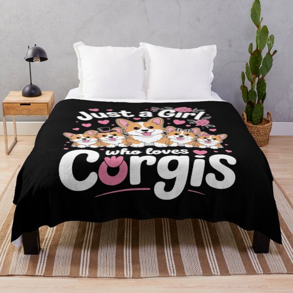 Item preview, Just a Girl who Loves Corgis1 designed and sold by MyzoToyota.