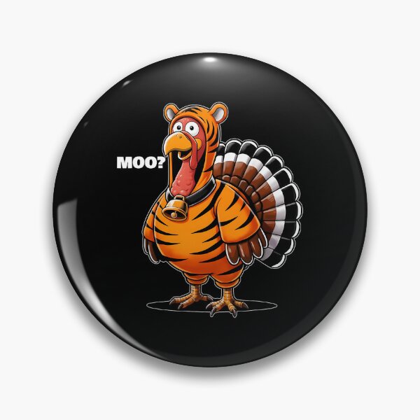 Item preview, Turkey Holiday Funny Cow Thanksgiving Day 90s Moo Festive designed and sold by rebeccathanuos.