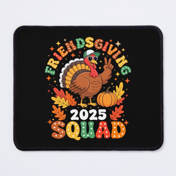 Item preview, Humor Friends 90s Party Turkey Friendsgiving Thankful Squad designed and sold by Daleburuling.