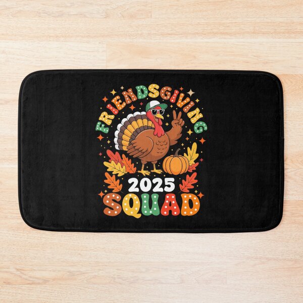 Item preview, Humor Friends 90s Party Turkey Friendsgiving Thankful Squad designed and sold by Daleburuling.